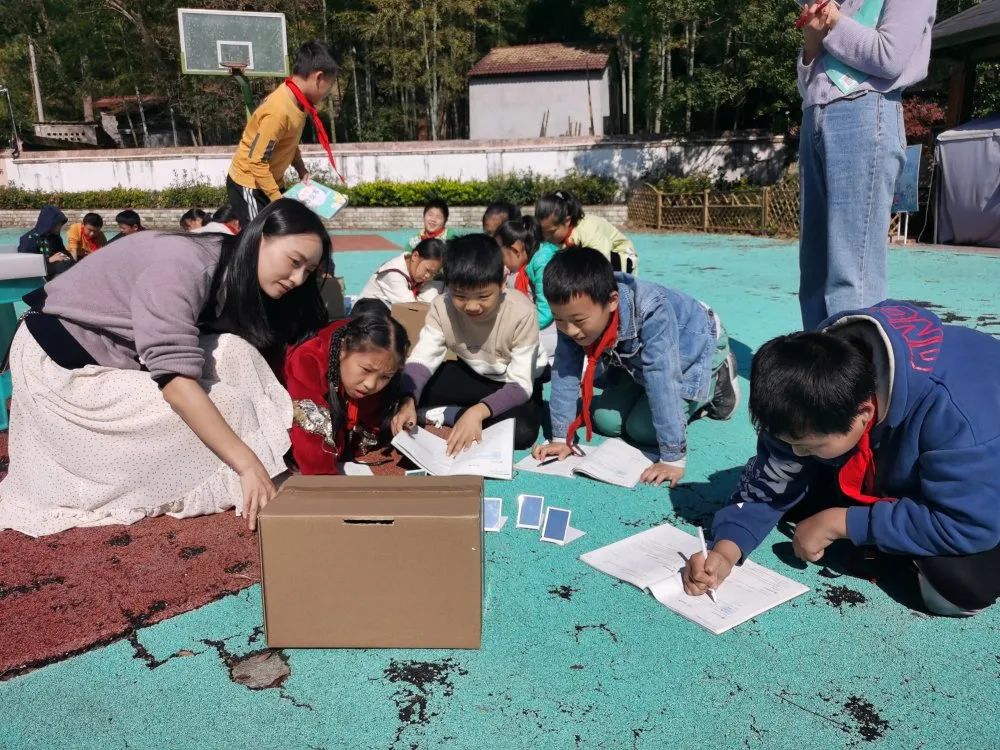 初冬暖意，相约双潮 —— 暨温大附小科学组送教下乡活动