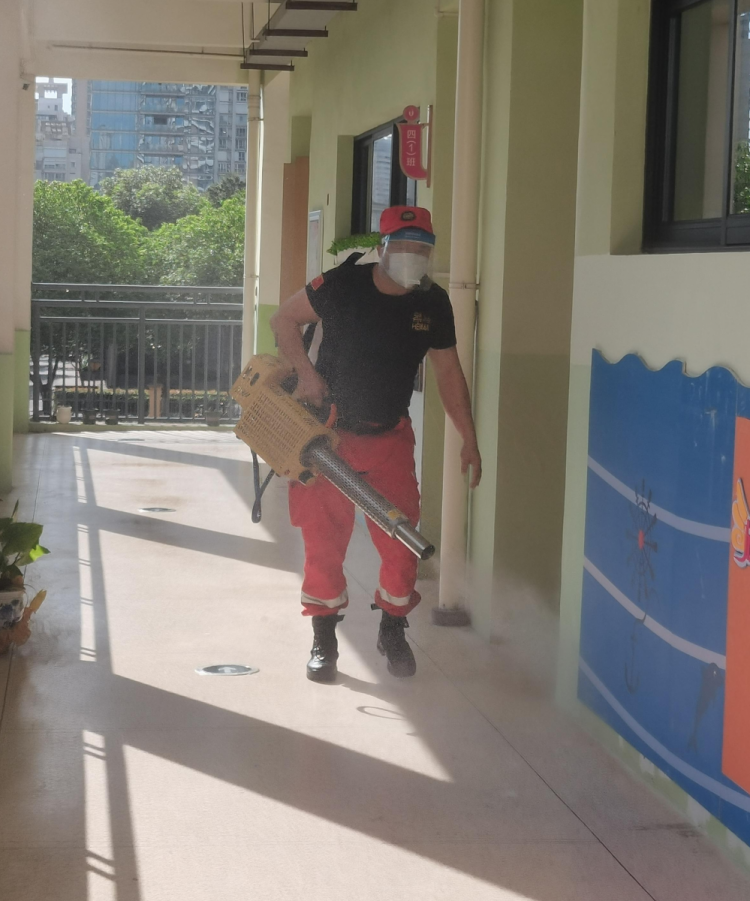 秋季开学，防疫工作不停歇！