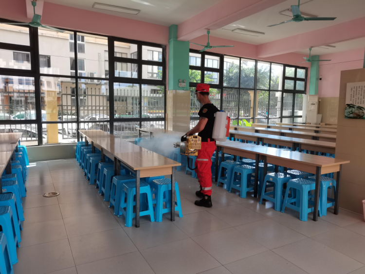 秋季开学，防疫工作不停歇！